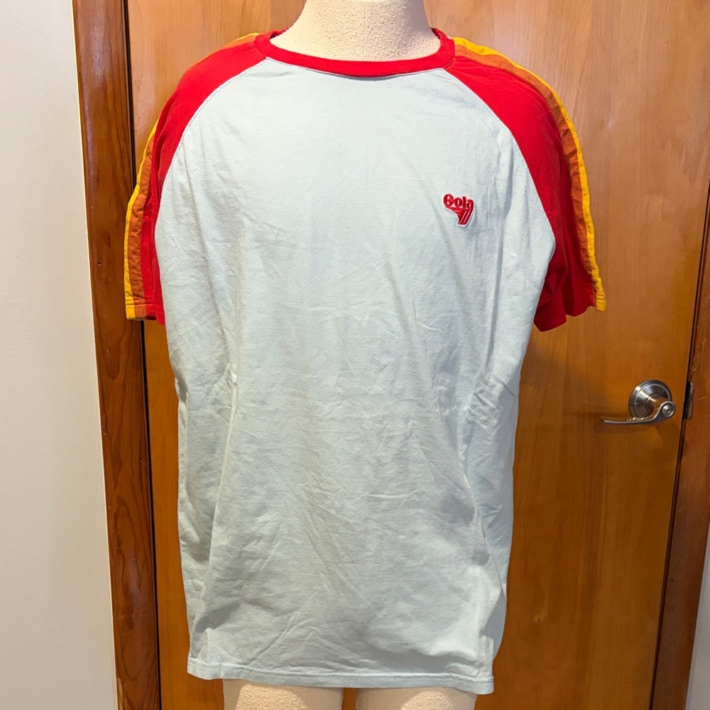 Gola Men's Lennon T-Shirt in Red and Grey